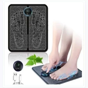 EMS Foot Massager Mat Portable Electric Muscle Stimulation Improve Blood Circulation